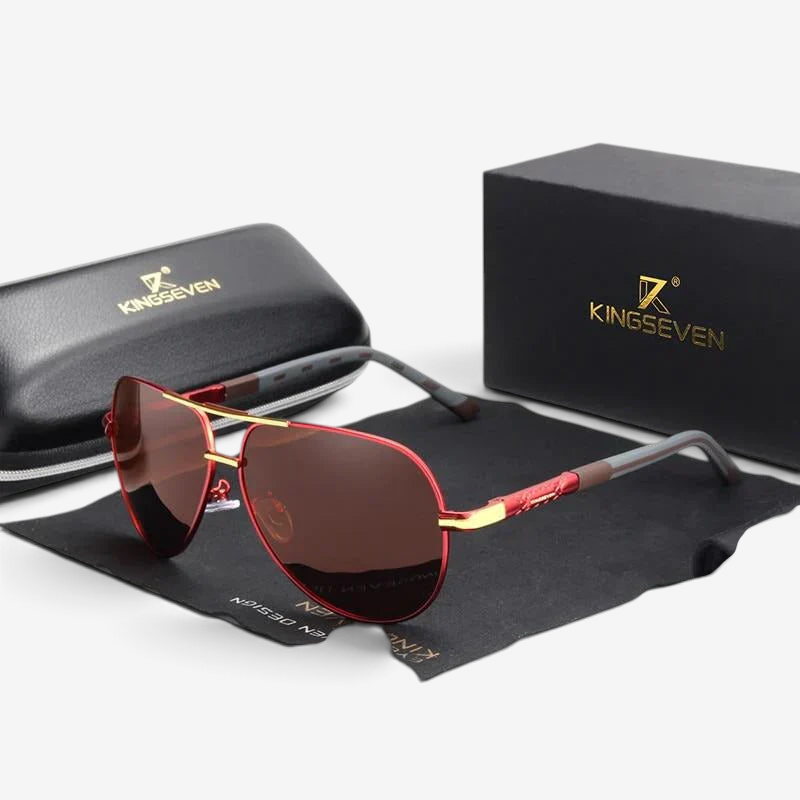 Lucas - Stylish Polarized Aviator Sunglasses for Men