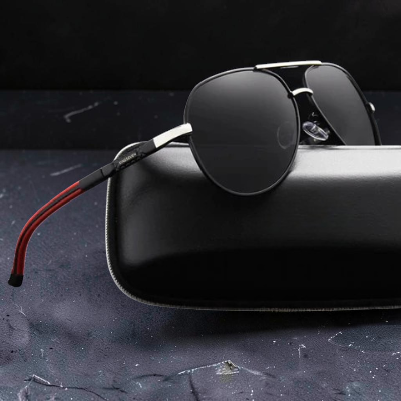 Lucas - Stylish Polarized Aviator Sunglasses for Men