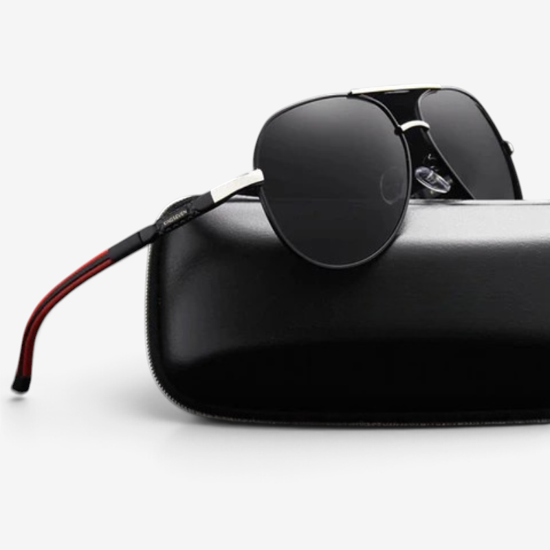 Lucas - Stylish Polarized Aviator Sunglasses for Men