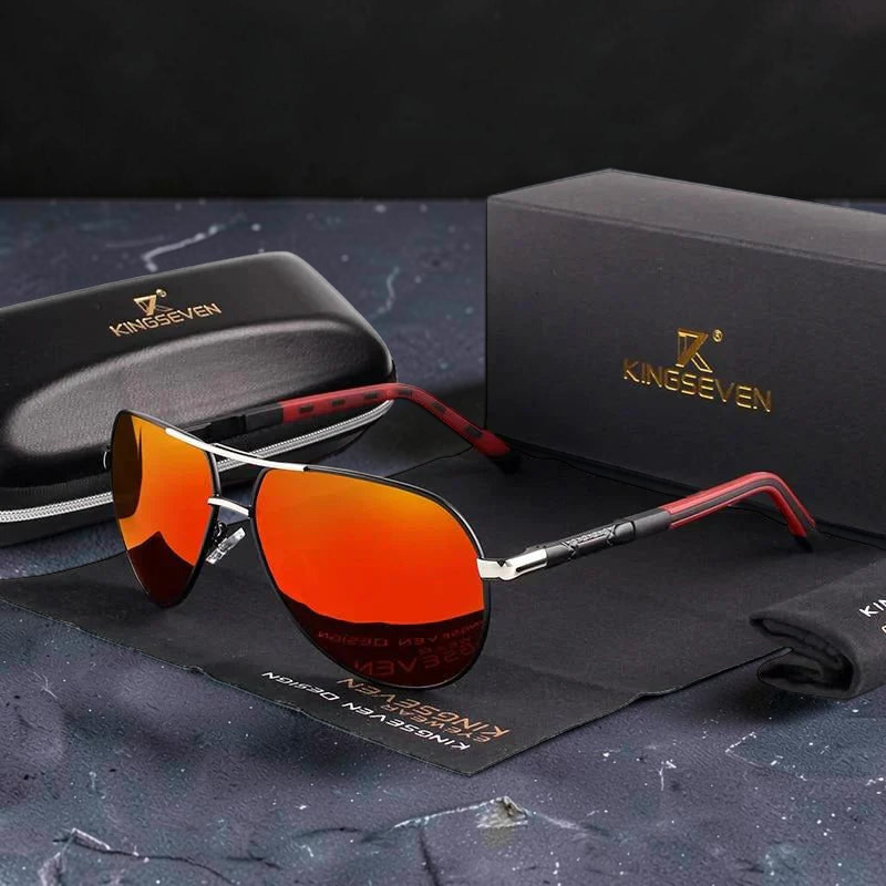 Lucas - Stylish Polarized Aviator Sunglasses for Men