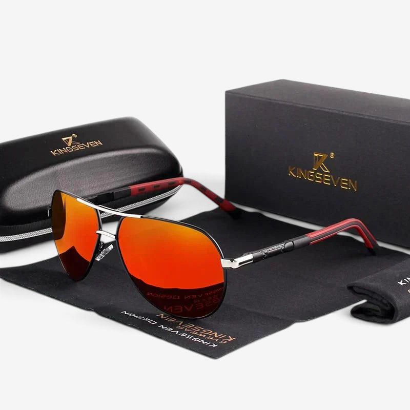 Lucas - Stylish Polarized Aviator Sunglasses for Men