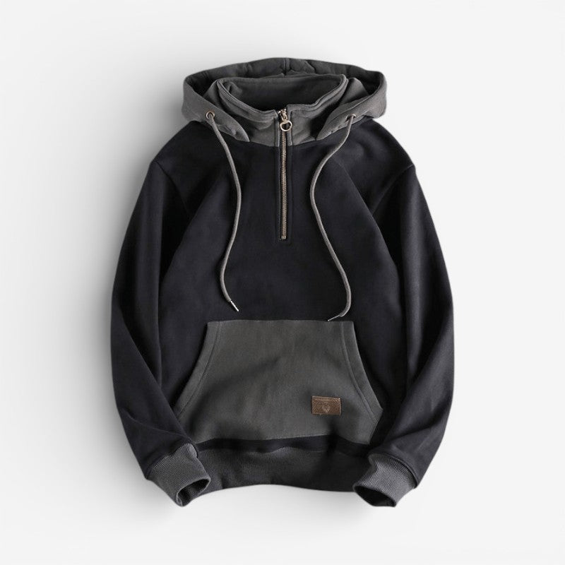 Alexander – Long Sleeve Hoodie With Zipper And Pockets