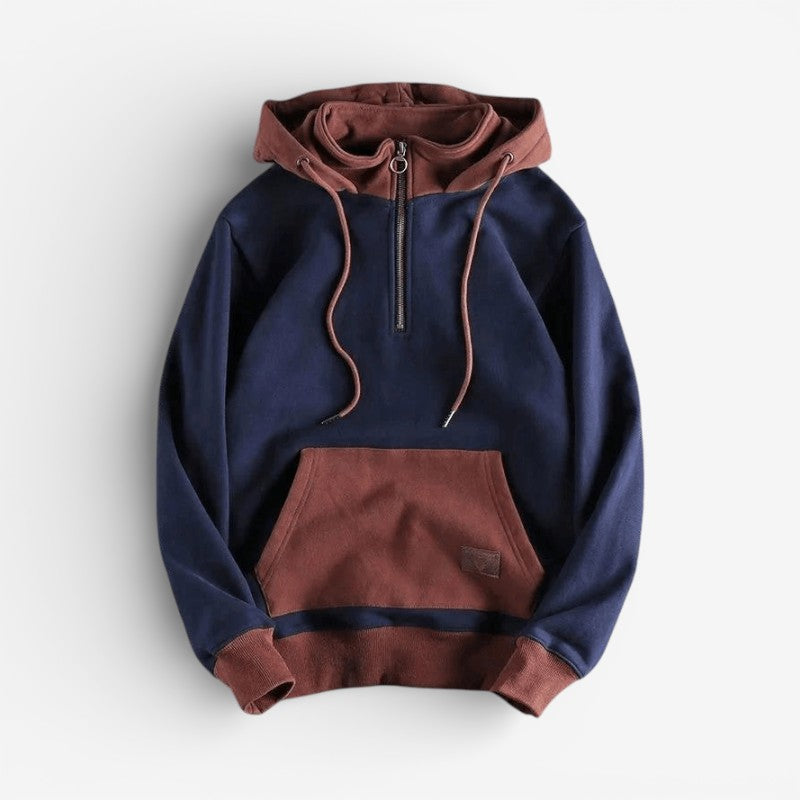 Alexander – Long Sleeve Hoodie With Zipper And Pockets