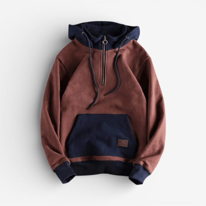 Alexander – Long Sleeve Hoodie With Zipper And Pockets