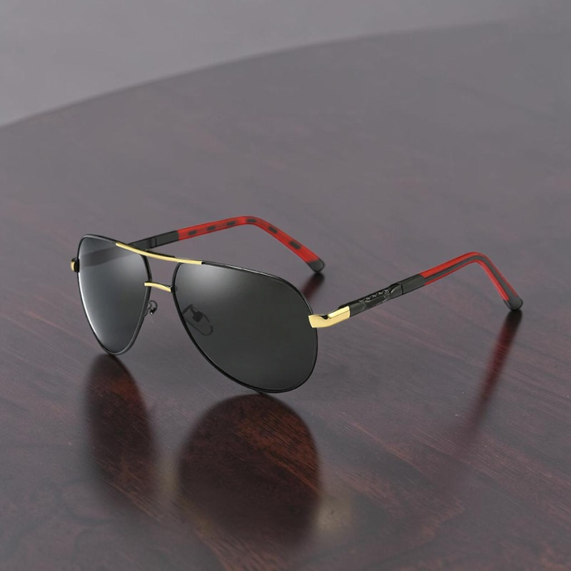 Lucas - Stylish Polarized Aviator Sunglasses for Men
