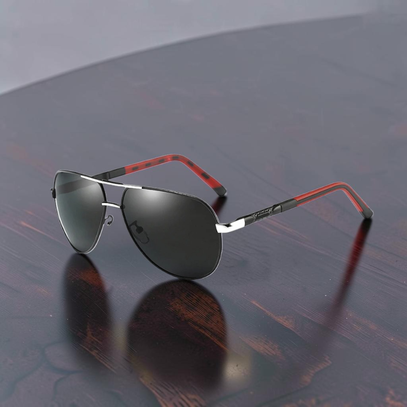 Lucas - Stylish Polarized Aviator Sunglasses for Men
