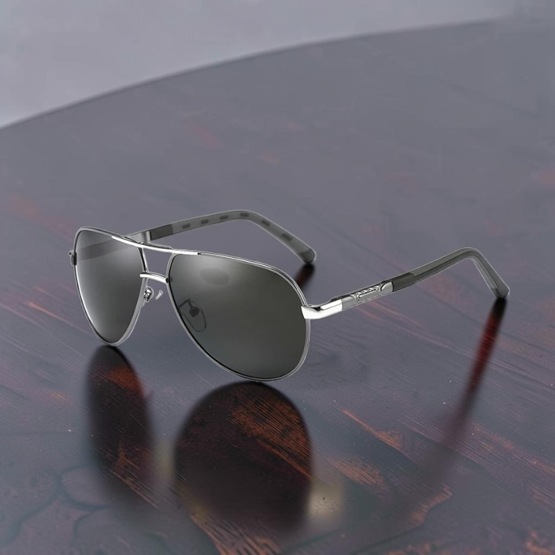 Lucas - Stylish Polarized Aviator Sunglasses for Men