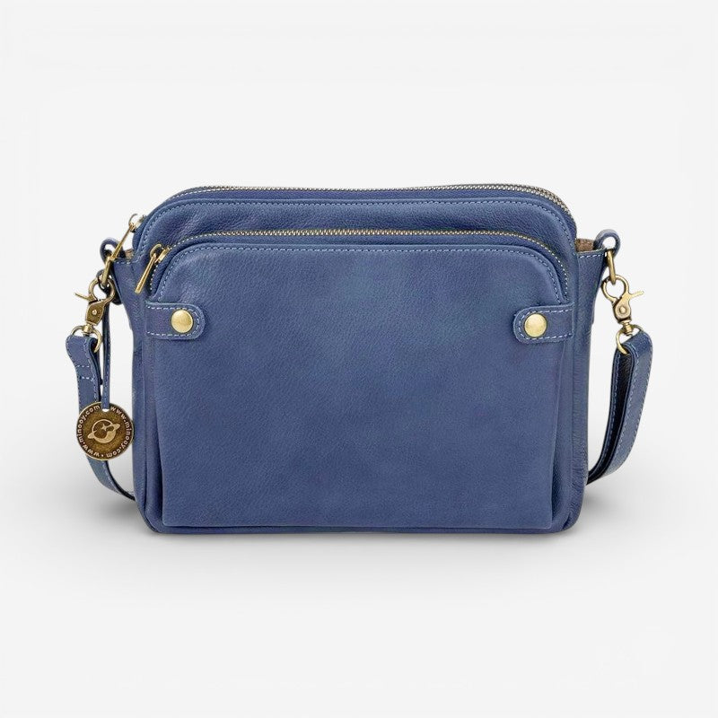 Nerissa – Large Capacity Shoulder Bag with Three Layers and Strap