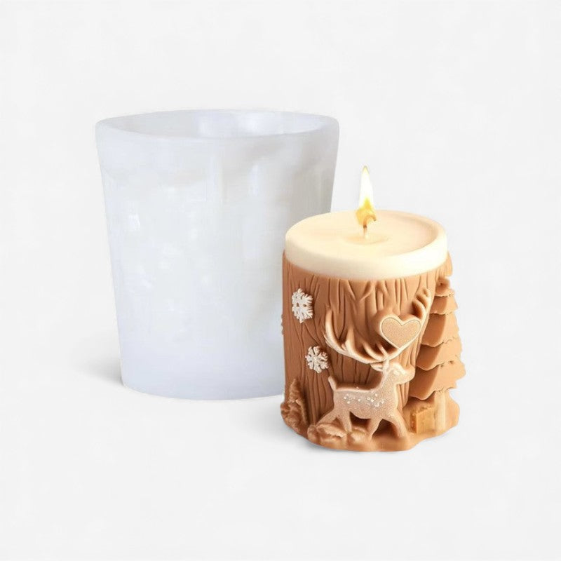 MoldiCraft – Kaarsenmal met 3D Dierenontwerp Velani