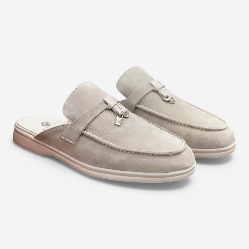 Kieran - Tassel Shoes With Open Back Design
