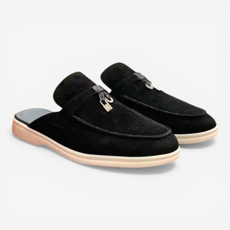 Kieran - Tassel Shoes With Open Back Design