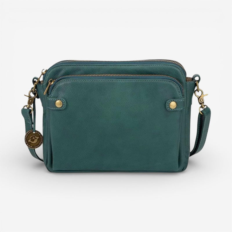 Nerissa – Large Capacity Shoulder Bag with Three Layers and Strap