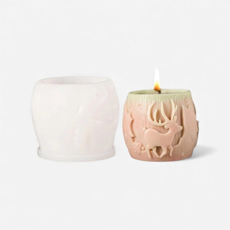 MoldiCraft – Kaarsenmal met 3D Dierenontwerp Velani