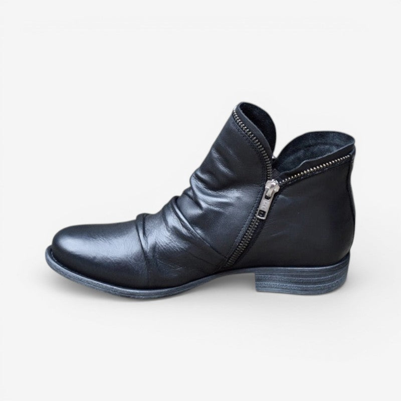 Women’s Pointed Toe Ankle Boots Thick Sole