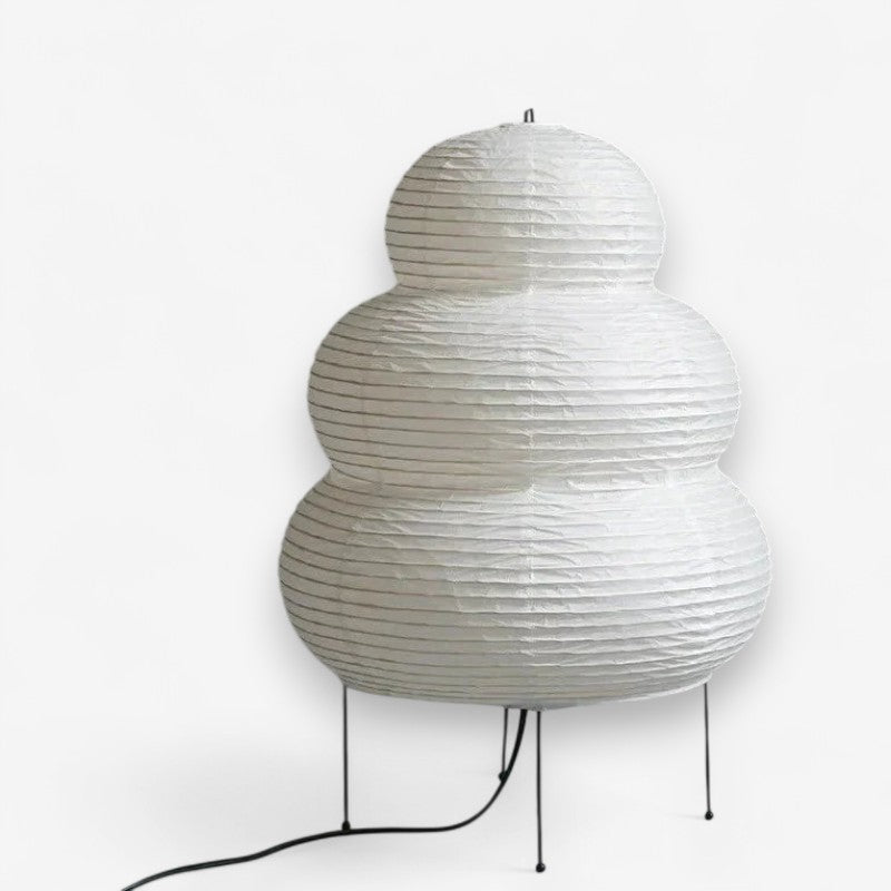 WabiGlow – Vloerlamp met Rijstpapier en Verstelbare Stand Velani