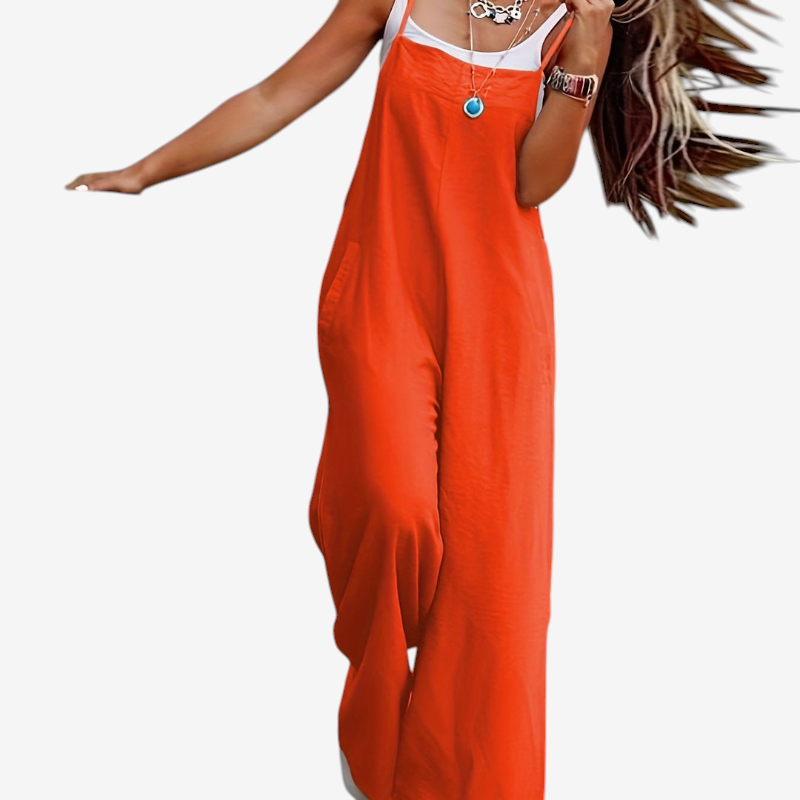 Chic Sleeveless Wide Leg Jumpsuit for Women